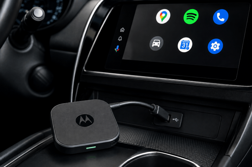 Motorola Drive MA2: Android Auto inalámbrico sin cables y con conexión para dos móviles