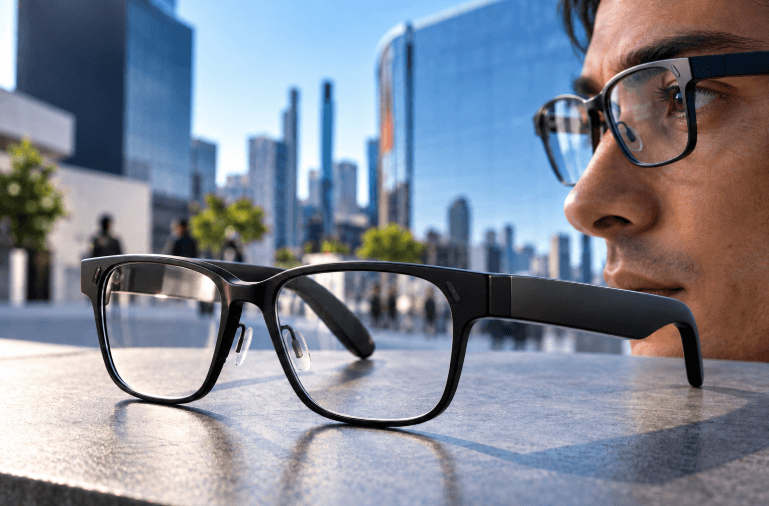 RayNeo iO: gafas inteligentes de 33 gramos con pantalla privada y Gemini RayNeo iO: gafas inteligentes de 33 gramos con pantalla privada y Gemini